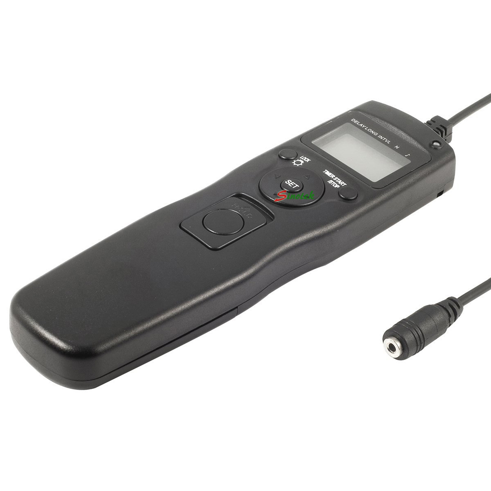 Timer Remote Control Cable Cord For Canon EOS 5D Mark II III 6D 7D DSLR Camera