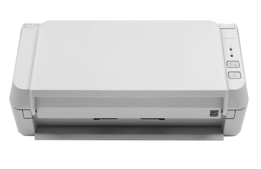 Fujitsu - ScanZen Eko CG01000 Document Duplex Scanner - White