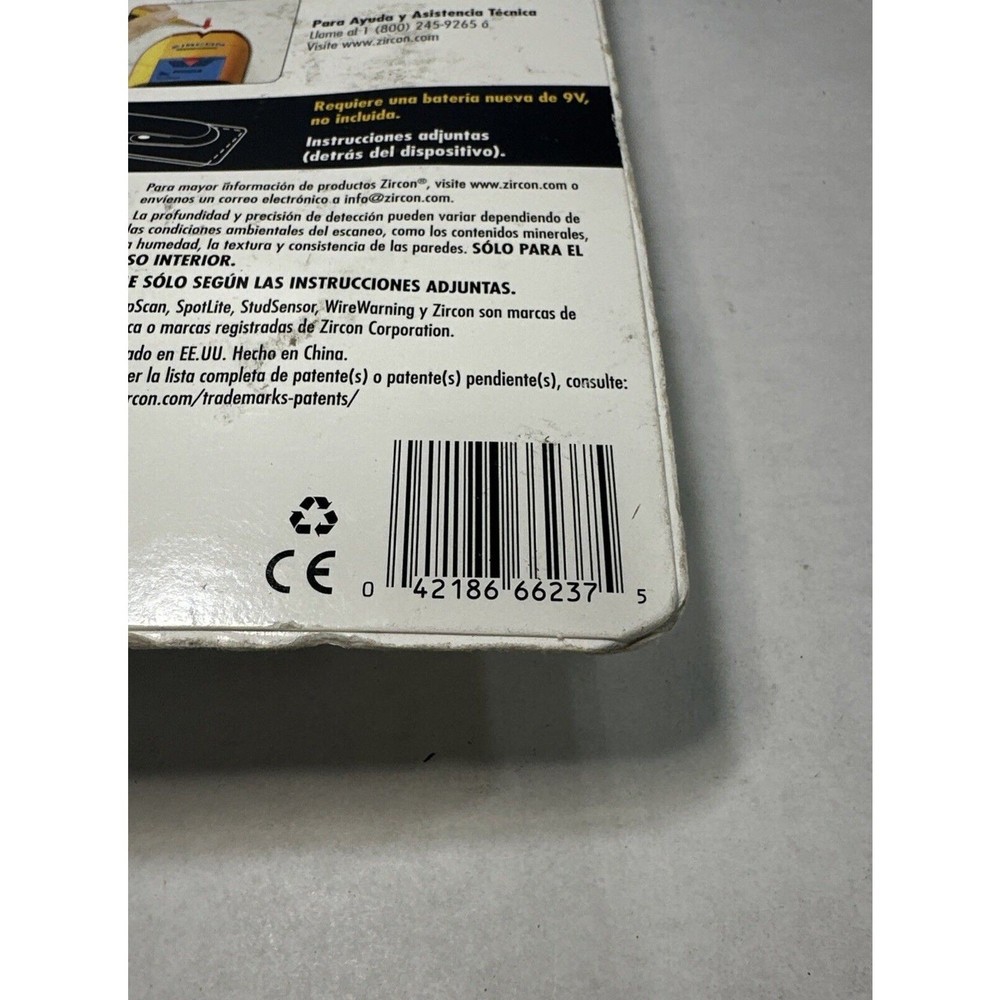 Zircon Stud Sensor Finder HD70