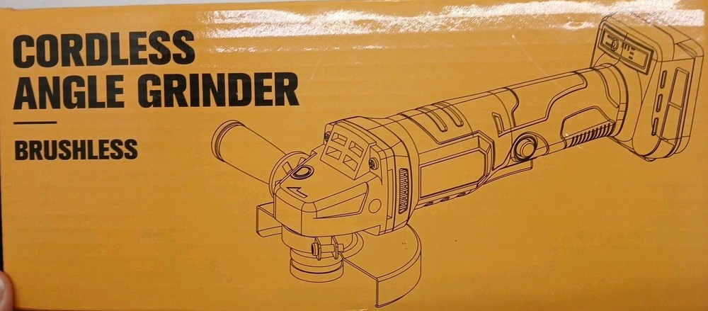 MtiolHig Brushless Cordless Angle Grinder- Read Description