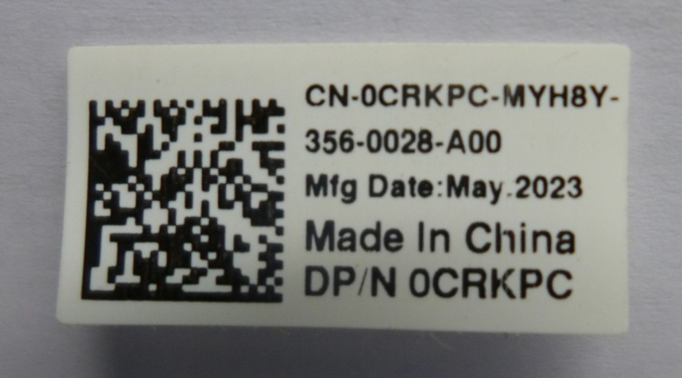 NEW Alienware AW720H Replacement Dongle Dell CRKPC