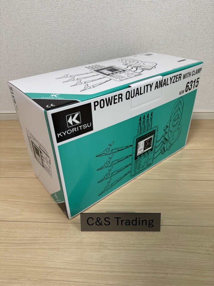 KYORITSU 6315-01 power quality analyzer and clamp sensor set model