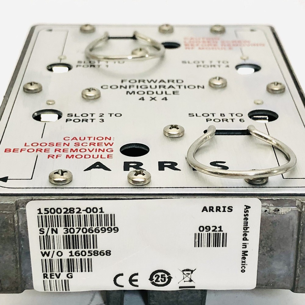 ARRIS #1500282-001 FORWARD CONFIGURATION MODULE 4X4 FOR OM4100