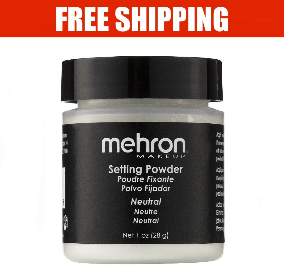 Mehron Makeup Setting Powder (1 oz) (Neutral) - Free Shipping