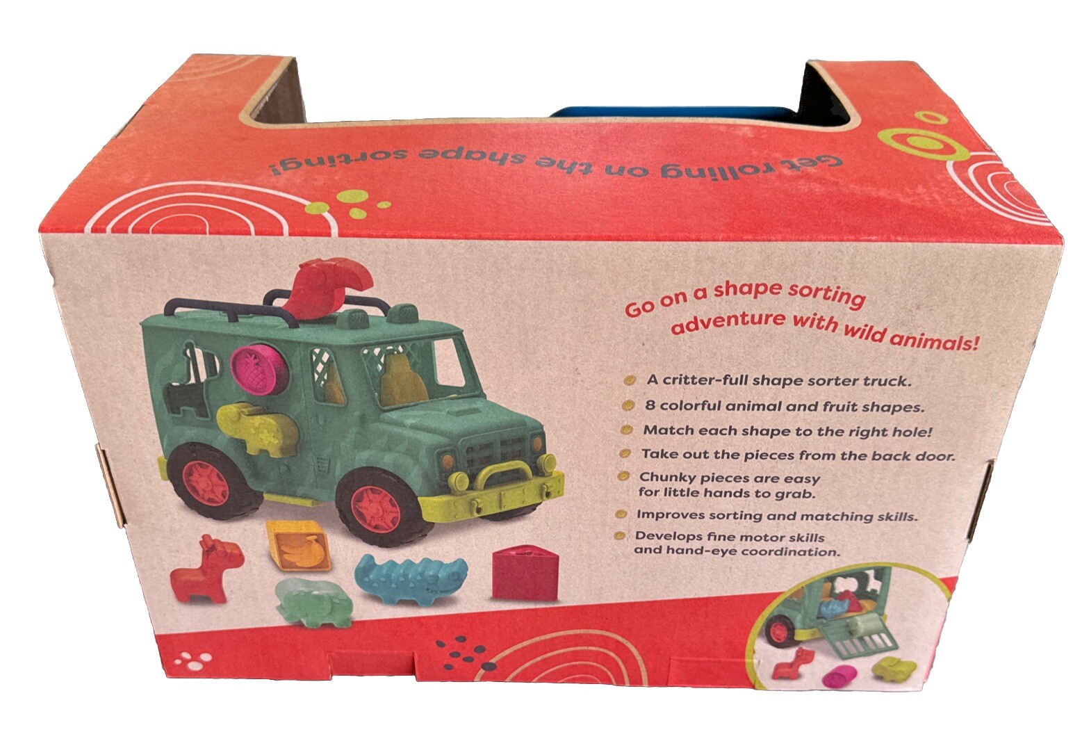 Animal Rescue Shape Sorter Truck - Happy Cruisers Rollin' Animal Rescue R4C