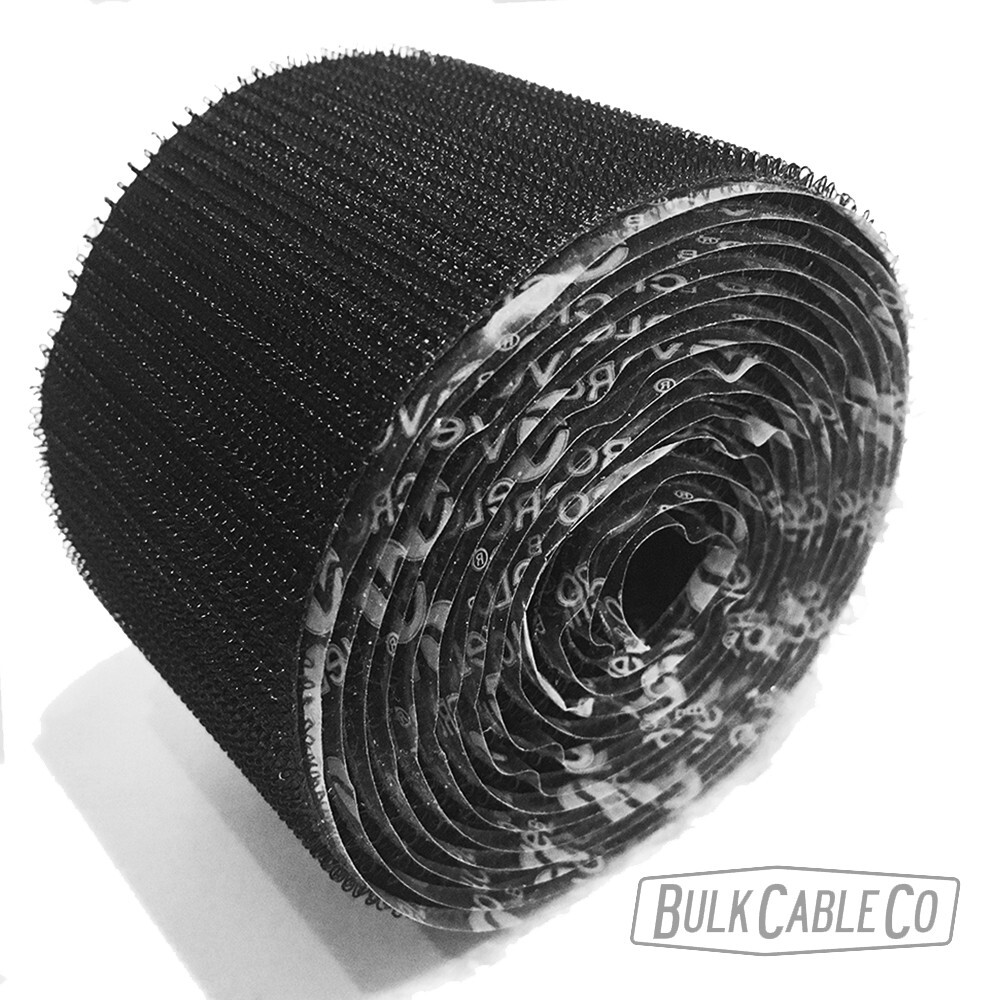 35 FT - VELCRO® Brand Fastener - HOOK SIDE - 2" Pedalboard Tape - For Guitar FX