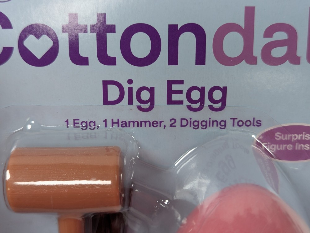 Cottondale - Dig Egg Kits - Hammers - Digging Tools & Surprise Figures - 4 Pack