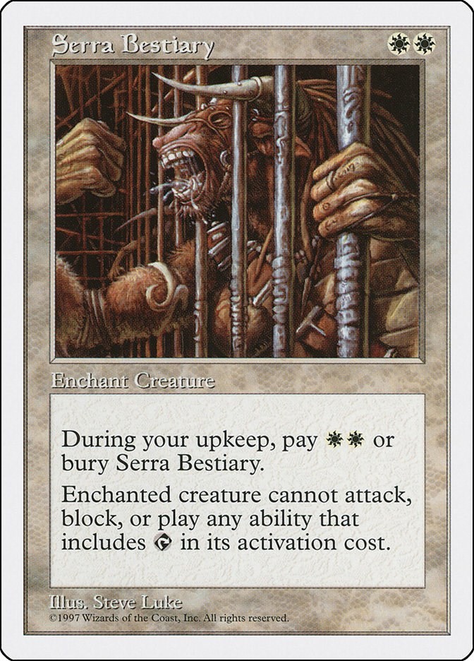 Serra Bestiary Fifth Edition N/A MTG MP