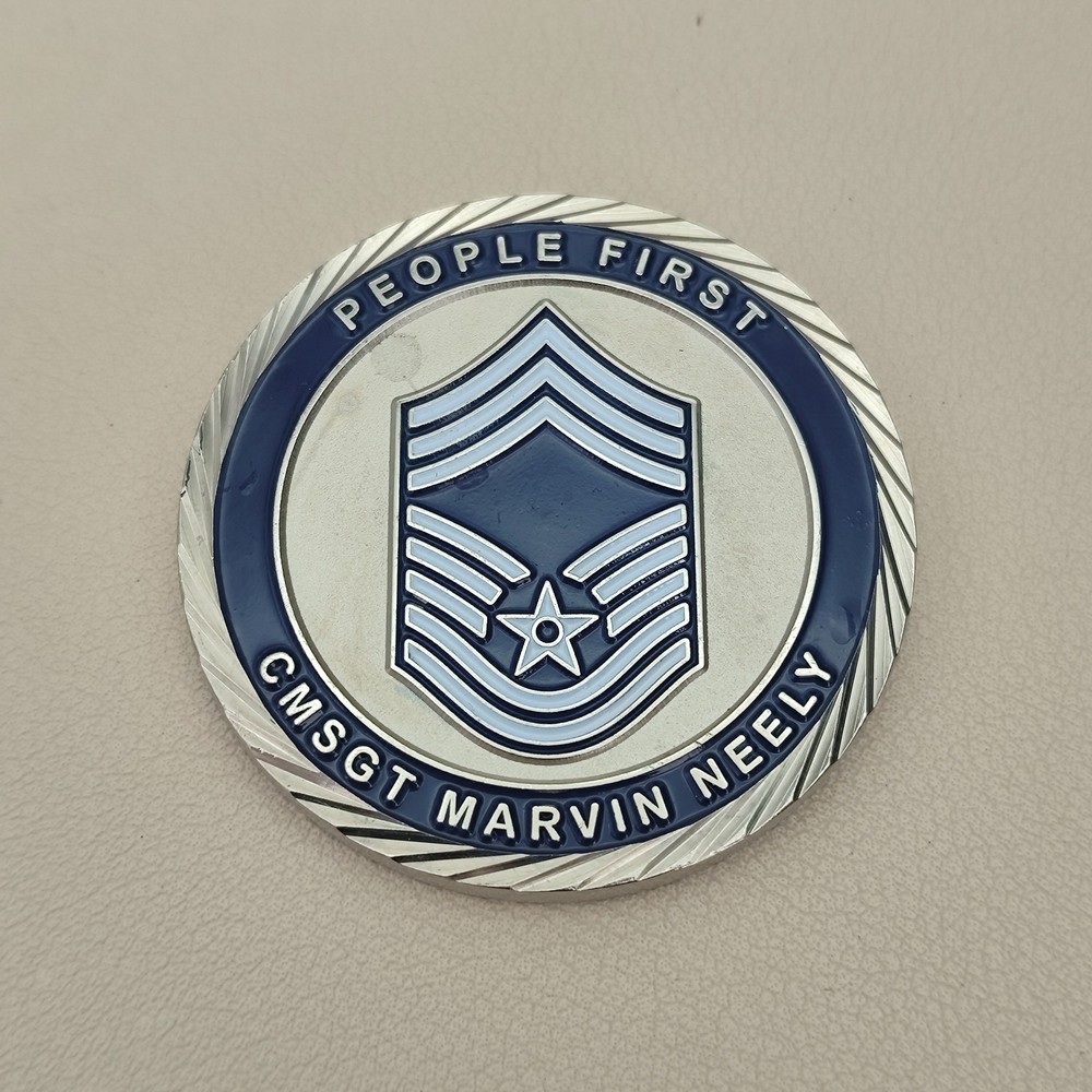 USAF CMSGT MARVIN NEELY Challenge Coin