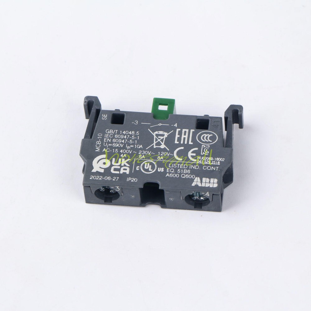 A New ABB Control Joystick Switch MJS6-40B with 4 MCB-10 Contacts Reset Type-