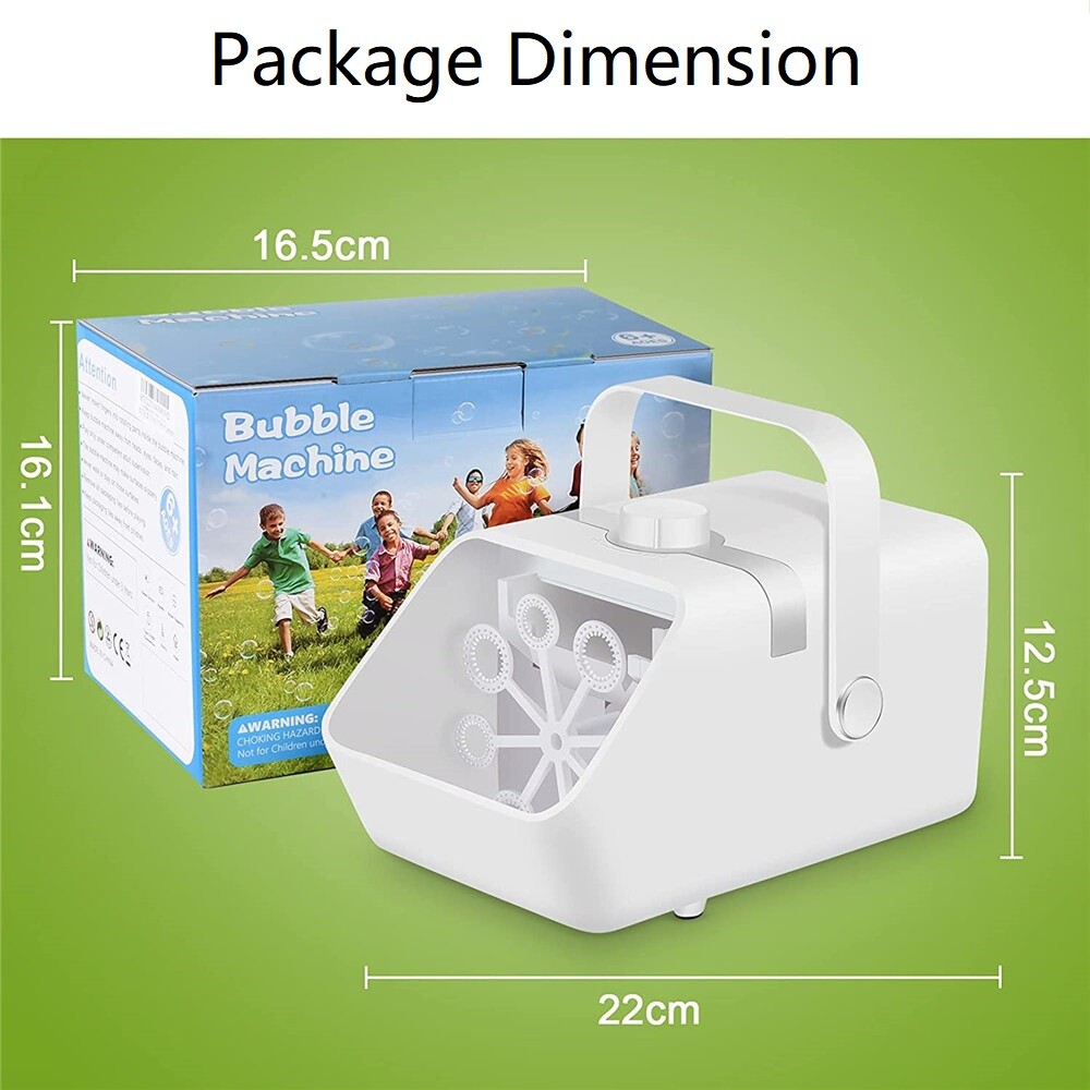 Automatic Bubble Machine Maker High Output Auto Blower DJ Party Stage Wedding US