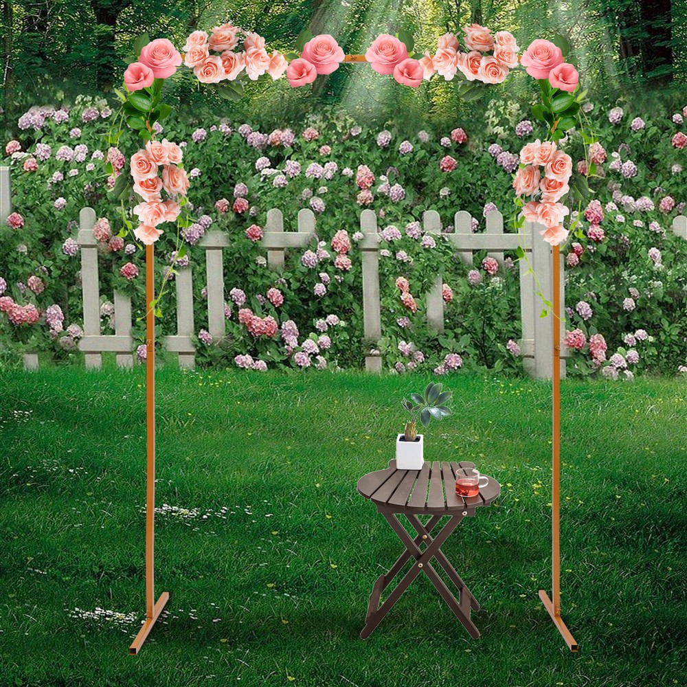 Wedding Rectangular Arch Rack Flower Balloon Arch Stand Party Backdrop Decor