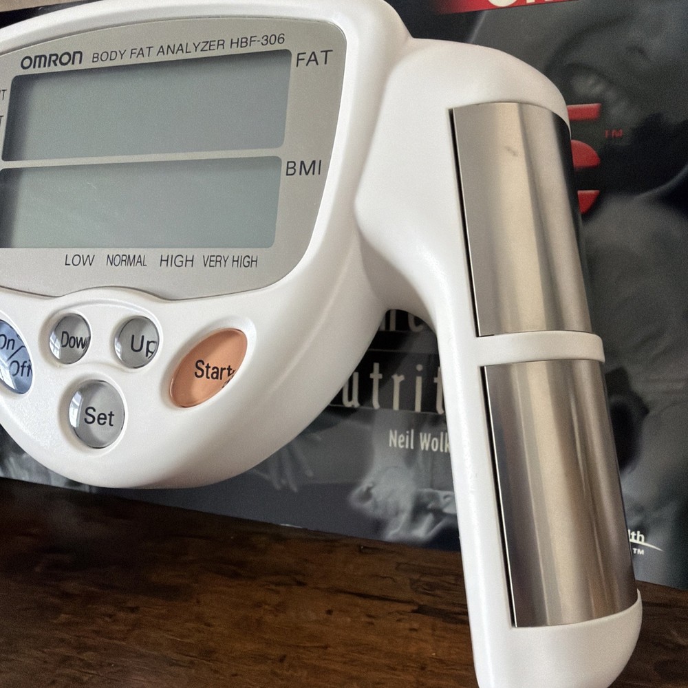 Omron HBF-306BL Handheld Body Fat Analyzer