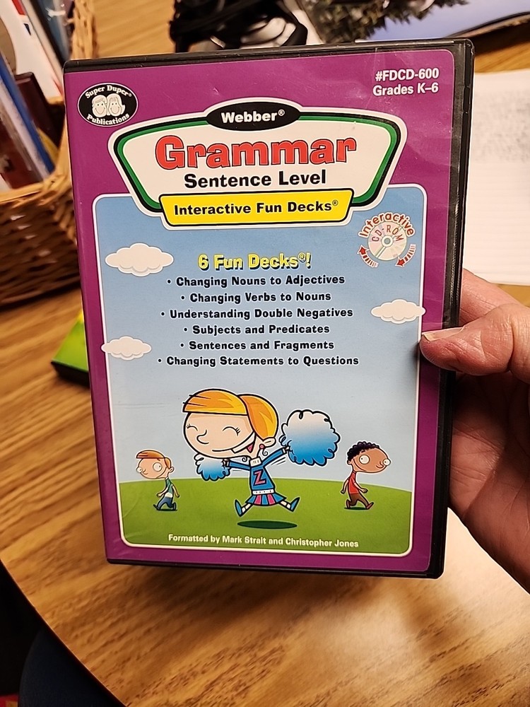 4 Super Duper - Webber WH Questions & GRAMMAR CD-ROM