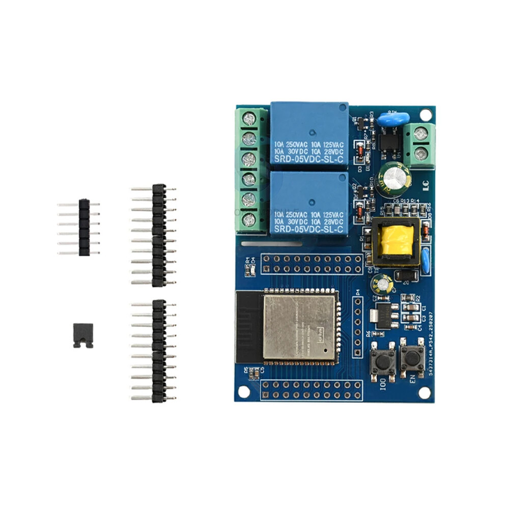 For ESP32 Relay Control Module with Wide Input Voltage 90-250V AC Support