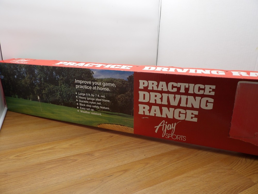 9' X 7' GOLF PRACTICE HITTING NET TARGET OUTDOOR PERSONAL DRIVING RANGE