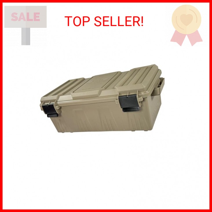 MTM ACDC30, Divided Ammo Crate Utility Box, Water- Resistant, Stackable, Snap La