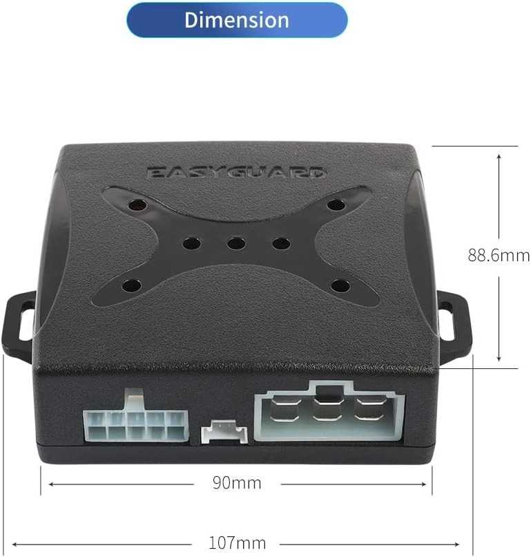 Smart Key PKE Passive Keyless Entry Car Alarm System Push Start Button Remote...