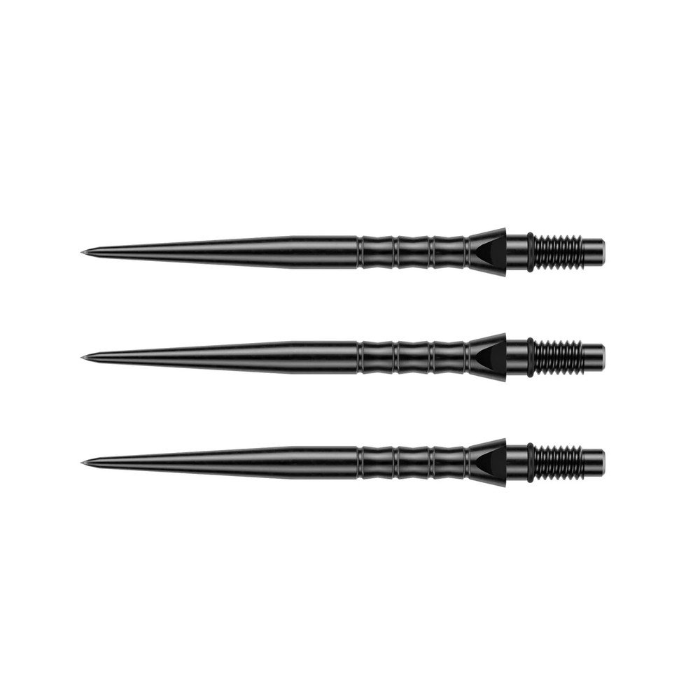 Winmau Switch Steel Tip Points - Wave Black 30mm