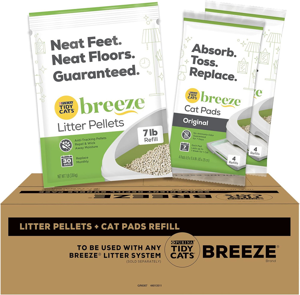 Purina Breeze Litter System Cat Refill Bundle 7.91 Lb. Box