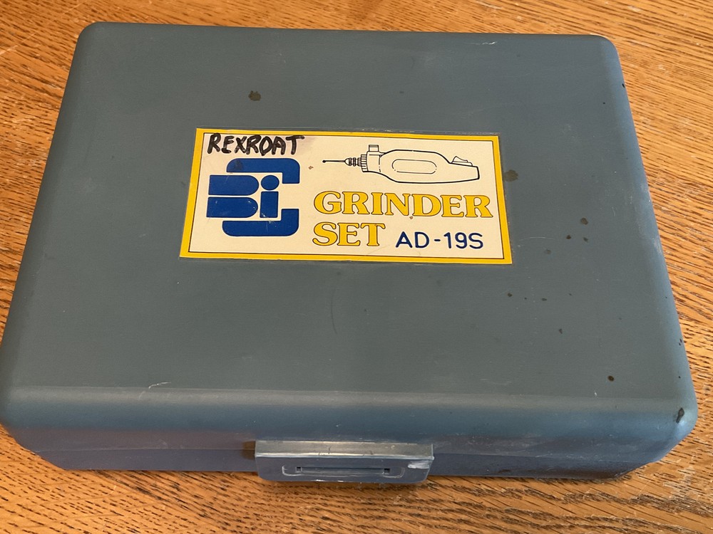 GUC Bionic Ad-19s Drill And Grinder Set, Tested’ With Power Supply And Bits