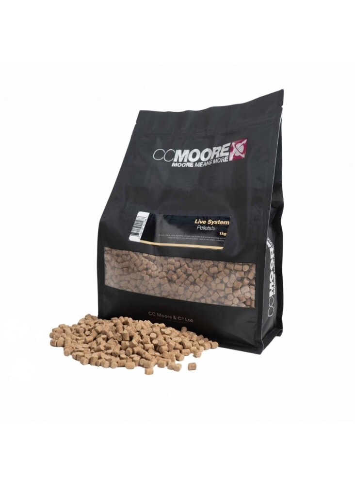 Pellets CC Moore Pellets 3mm 1kg - Live System