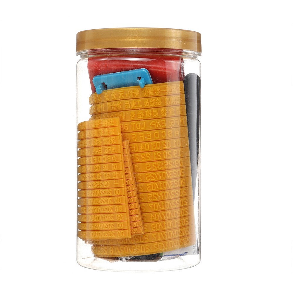 Handheld Manual Coding Tool Date Number Printing Machine Pad Printer Tools Set