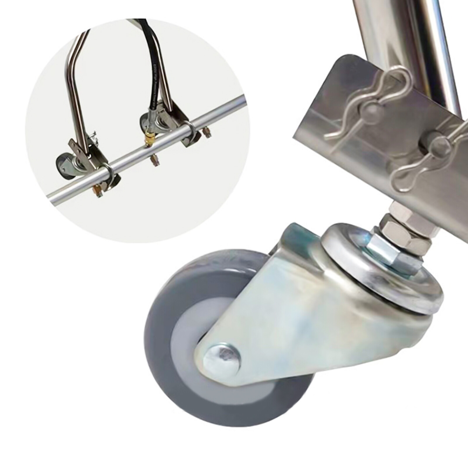 39" 7-Hole Water Broom For Hot and Cold Water Pressure Washer 100x160cm/39*63in