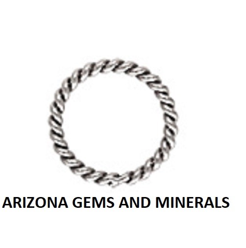 Sterling Silver .925 3mm to 12mm Closed Jump Rings in 22Ga.+ 20.5Ga+19.5Ga+18Ga