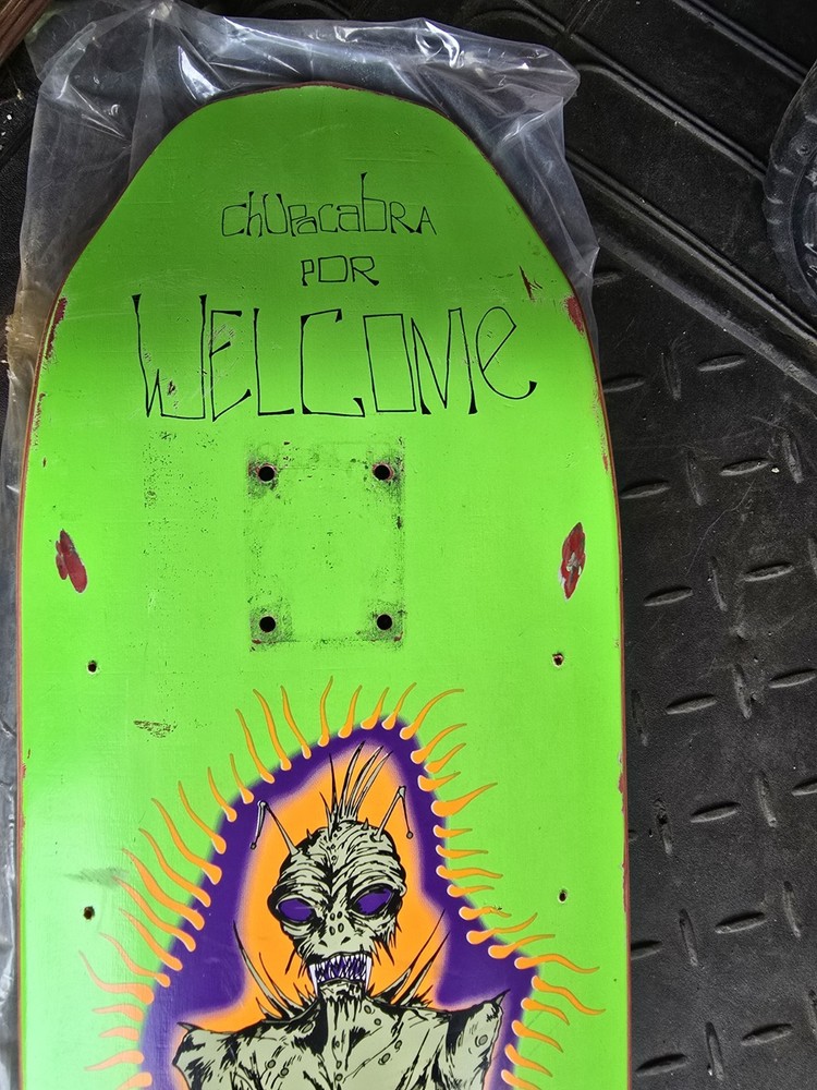 Welcome Skateboards Chupacabra Deck