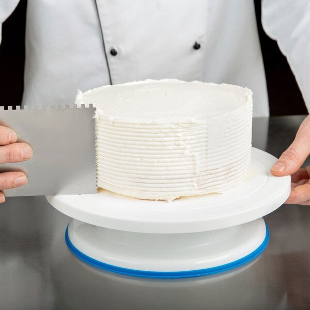 Cake Decorating Essential: 11" Turntable with Non-Slip