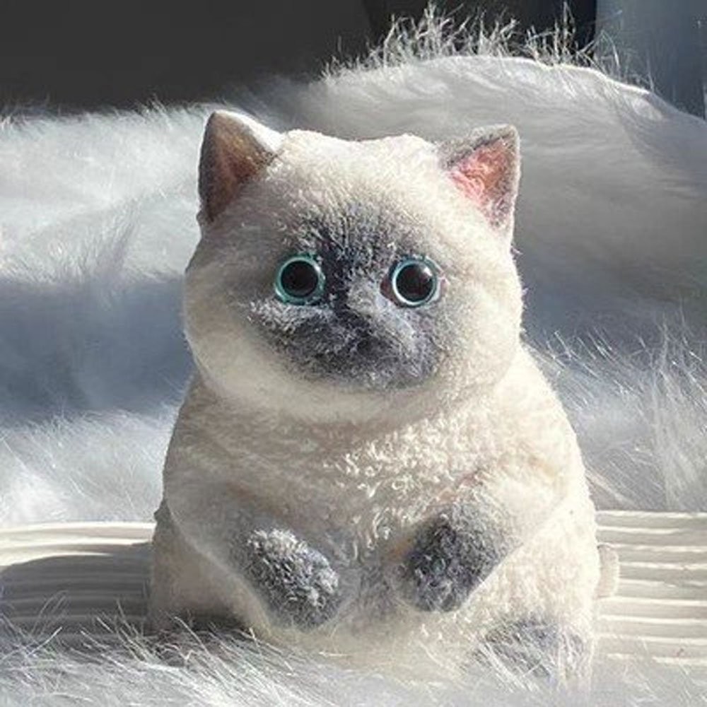 Taba Squishy Cat – Realistic Squeeze Cat – Cute Stress Relief TL