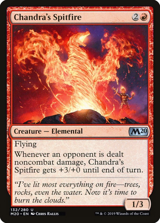 Chandra's Spitfire [Core Set 2020] Magic MTG