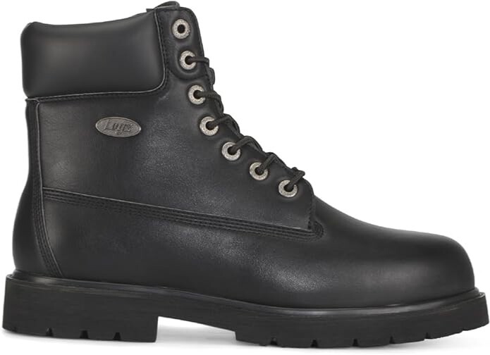 Lugz Drifter Steet Toe Boot (Wheat & Black)