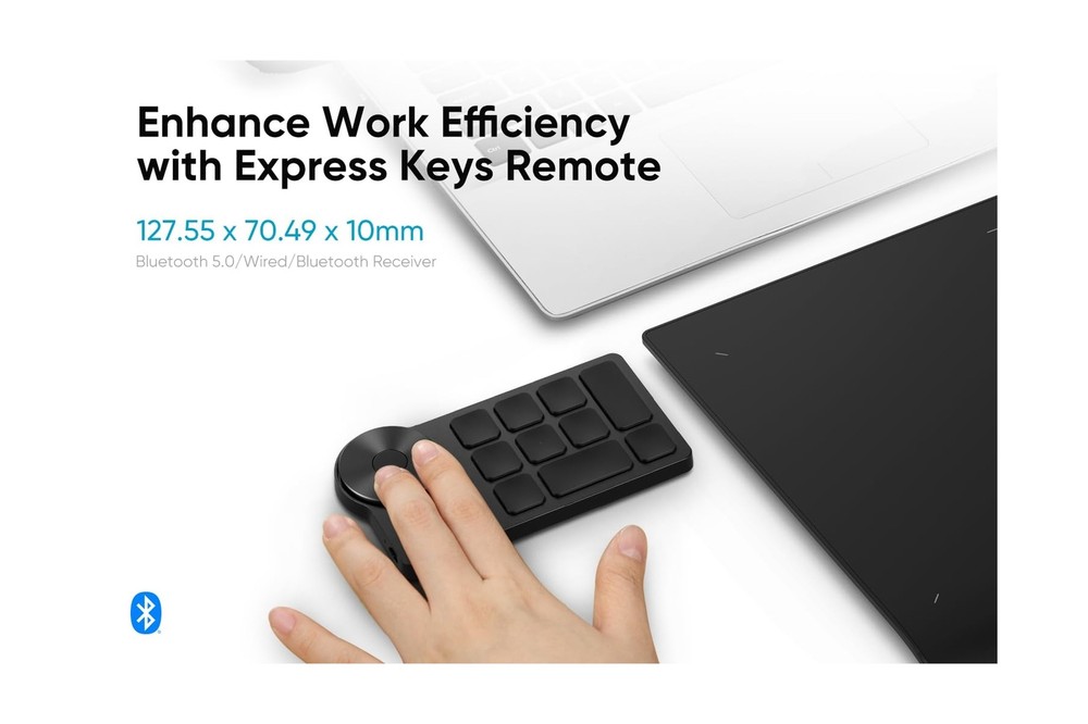 XPPen Wireless Drawing Tablet Deco Pro LW 2nd, 11 Inch Bluetooth Computer Gra...