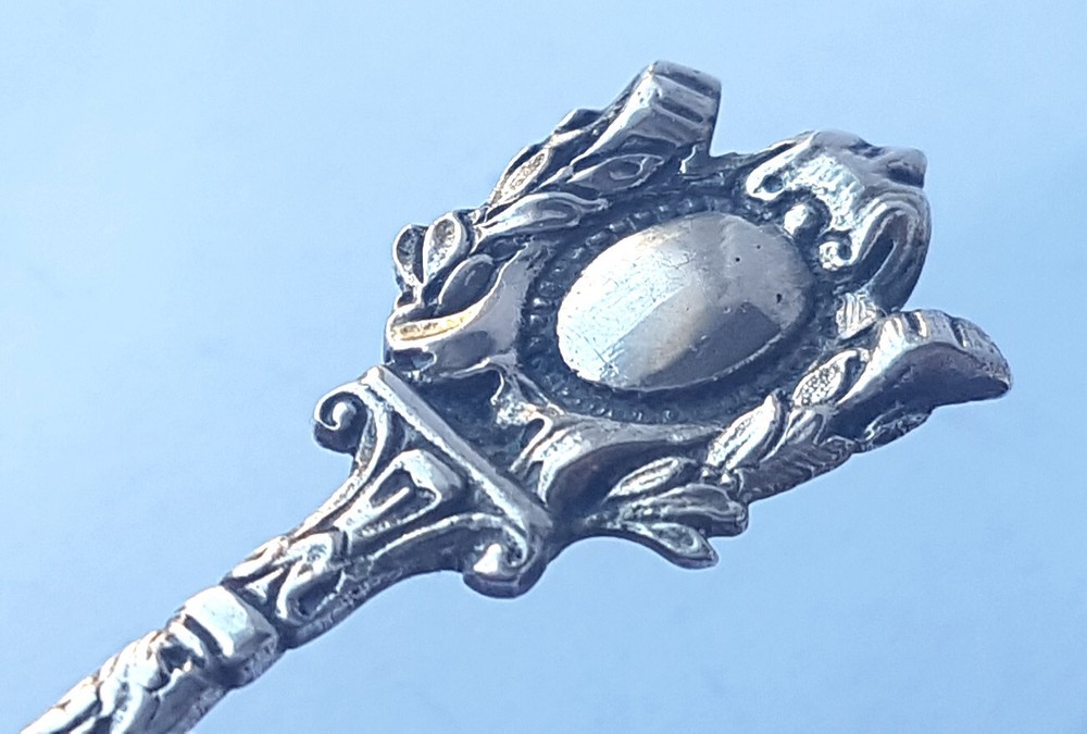 Fork/Serving Fork / Zitronengabel, 800er Silver, Um 1900 N905