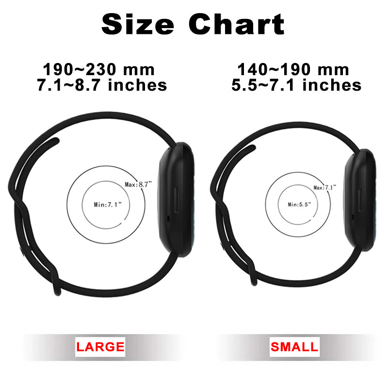 Replacement Silicone Band Strap Wristband For Fitbit Versa 4 Versa 3