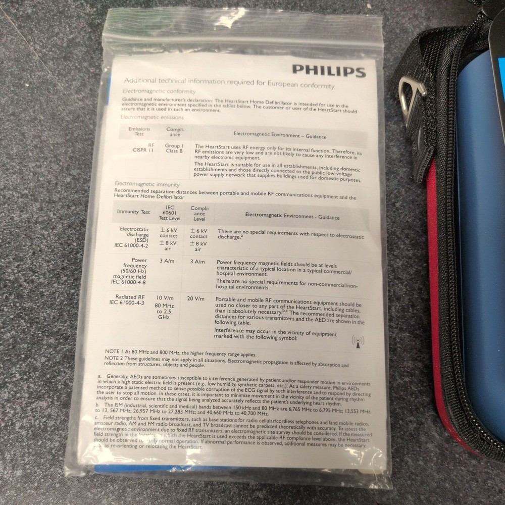 Philips HeartStart Home Defibrillator Aed