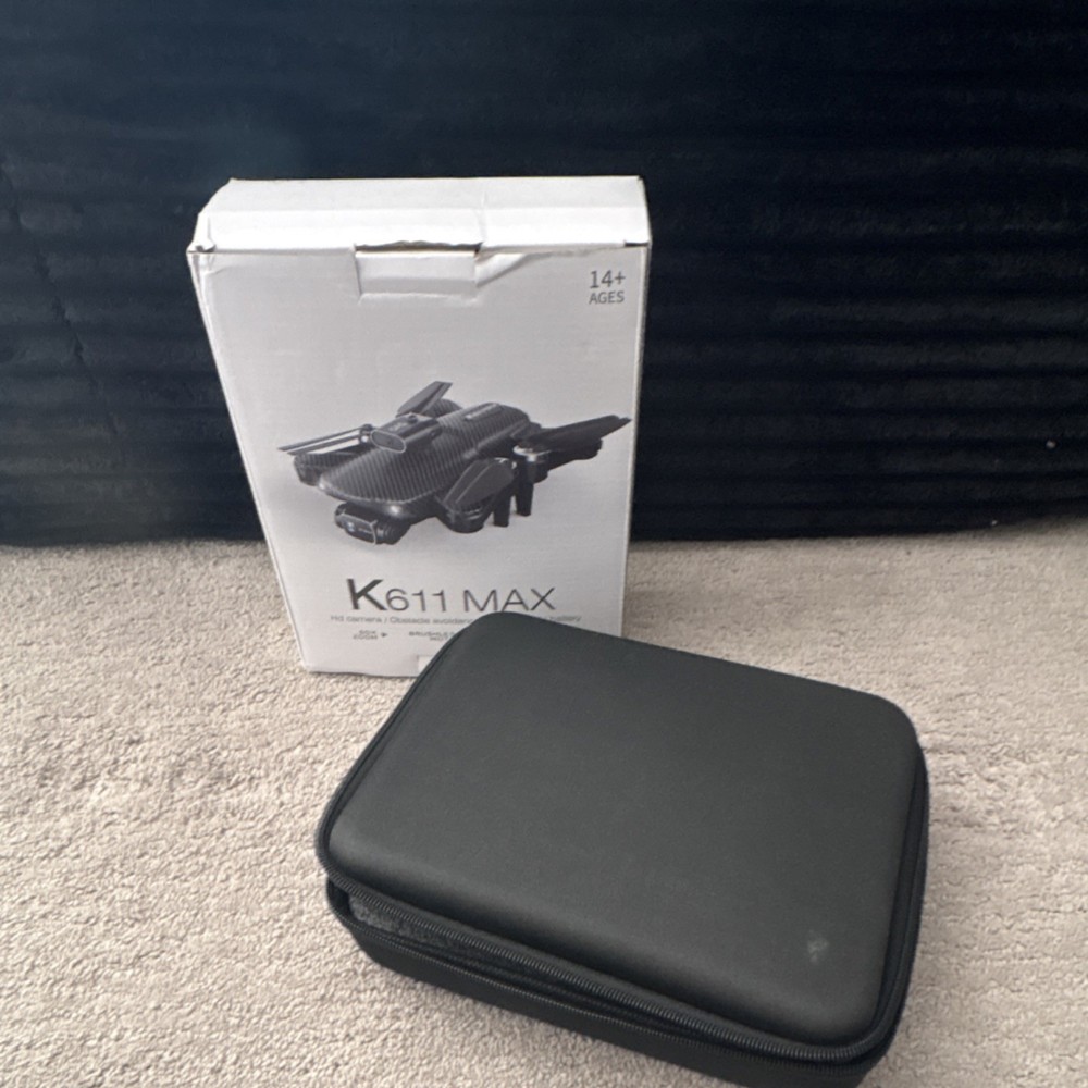 K611 MAX Foldable RC Quadcopter Drone with Remote Controller and Carry Case