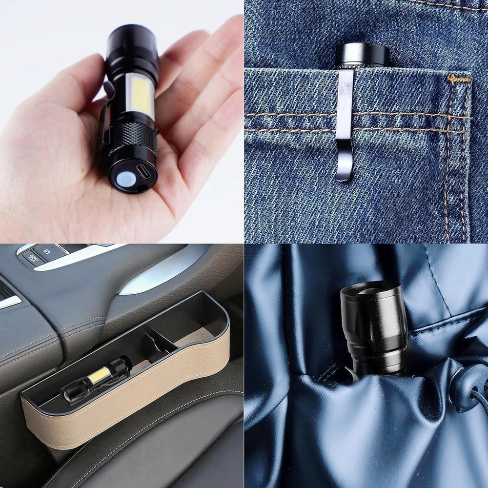 Most Powerful 99000000LM LED Military Torch USB Rechargeable Tactical Flashlight