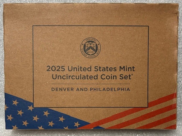 2025 P&D U.S. Mint Uncirculated Complete Coin Set LAST PENNY! MINT SOLD OUT!
