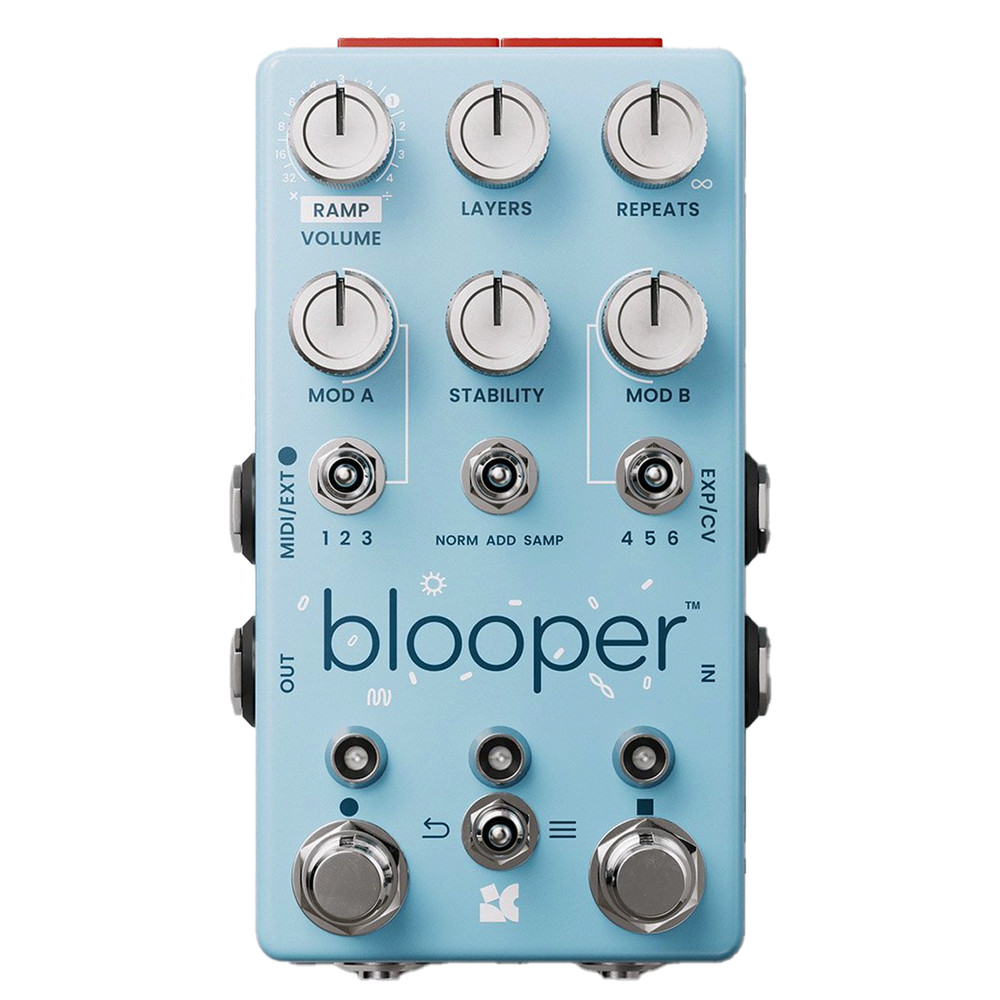 Chase Bliss Audio blooper Creative Looping DeviceGuitar Effects Pedal