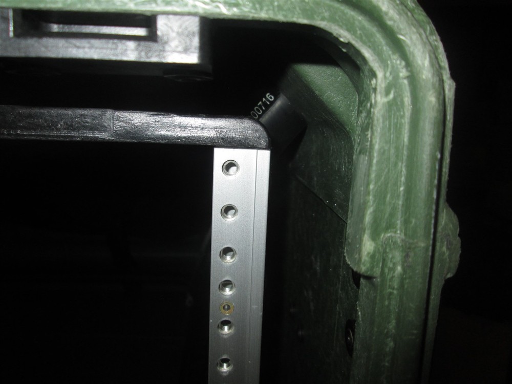 Rackmount 06U x24 ECS Legacy Composite Shock Mount Rack Case Shockmount