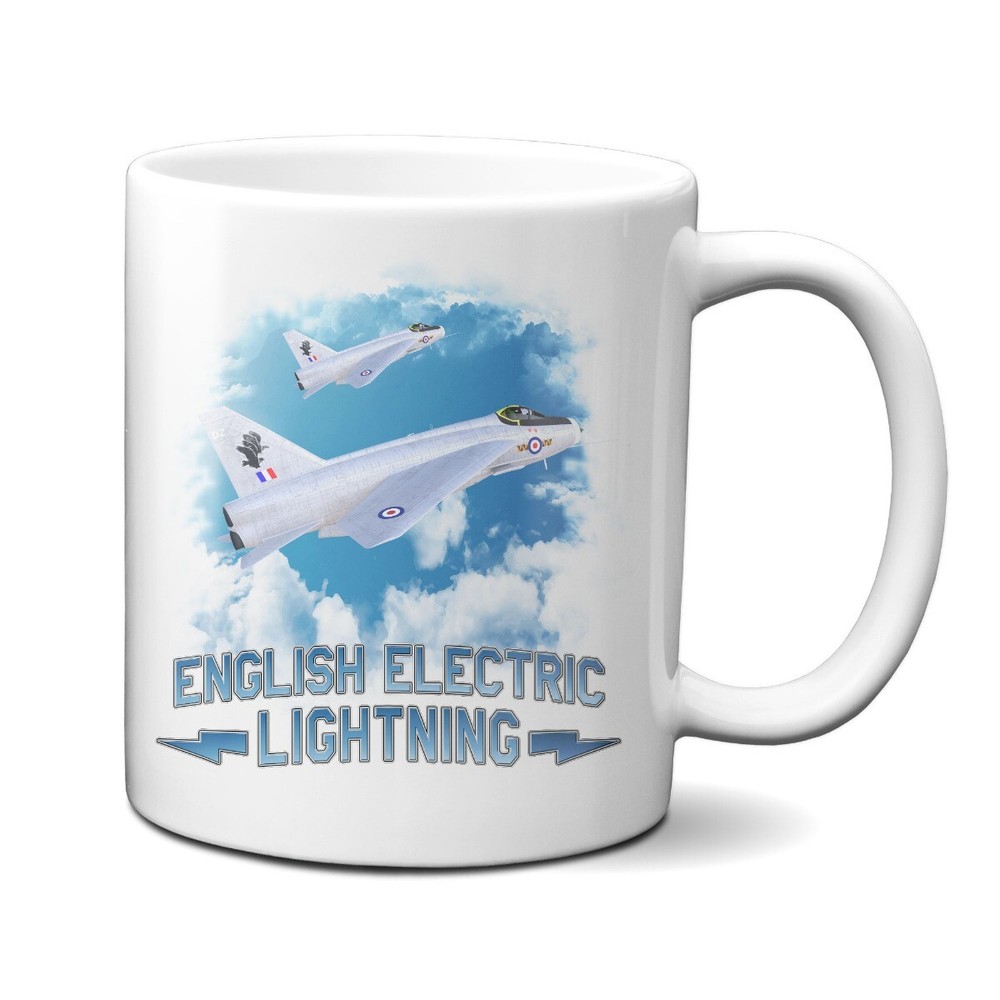 English Electric Lightning In The Clouds 11oz Mug