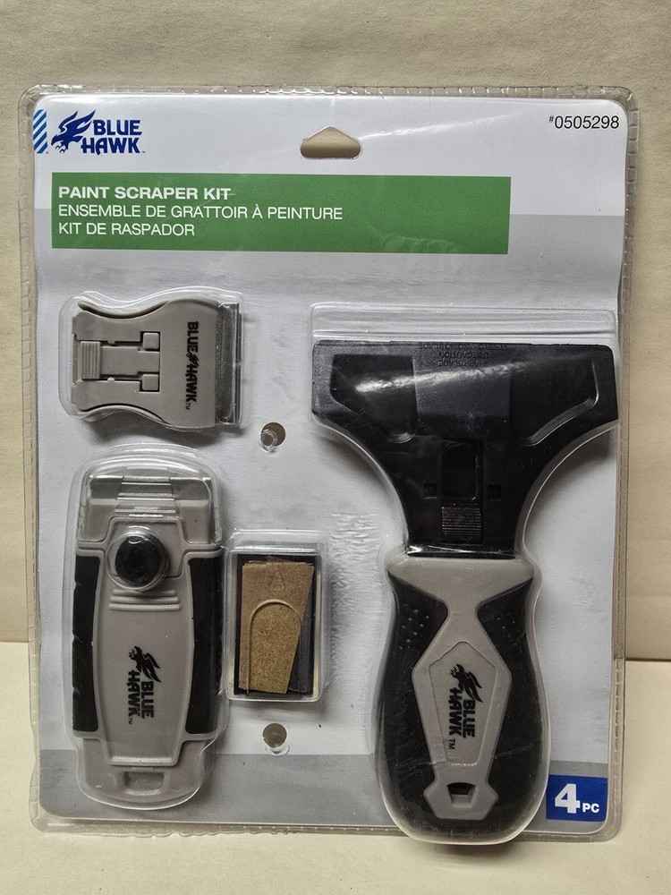 Paint Scraper Kit Razor Blade Knife Decal Removal Tool Set