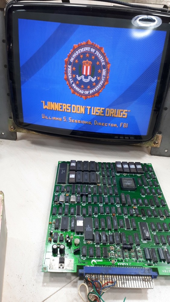 SPLASH * working orıjınal JAMMA PCB