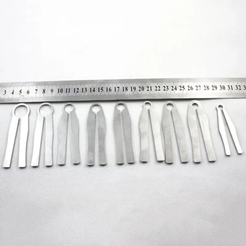 Y06A 9PCS Removal Repair Wrench Clamp Tool Kit Flash Socket Ring Spanner