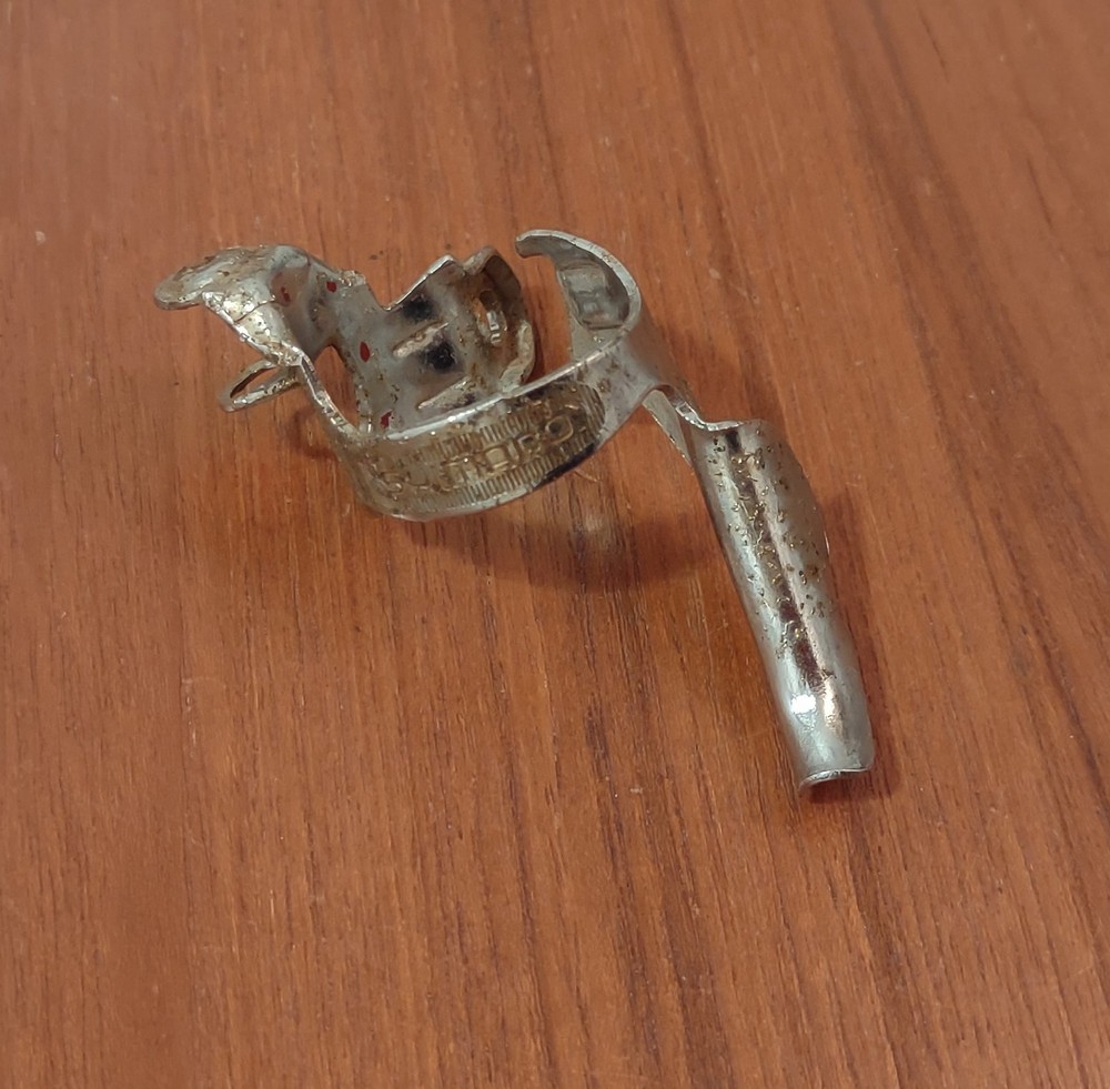 Shimano Silver Chrome Shift Cable Guide Old Vintage Bike
