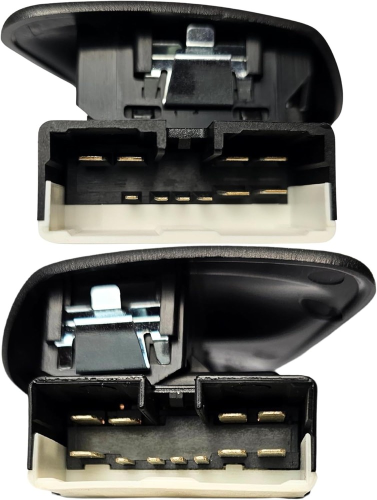 SWITCHDOCTOR Master & Front Passenger Window Switch & Bezel for 1998-2002 Dodge