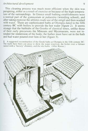 British Roman Baths Discovery Excavation Architecture Layout Structure Operation
